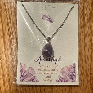 ZAD Purple Amethyst Necklace